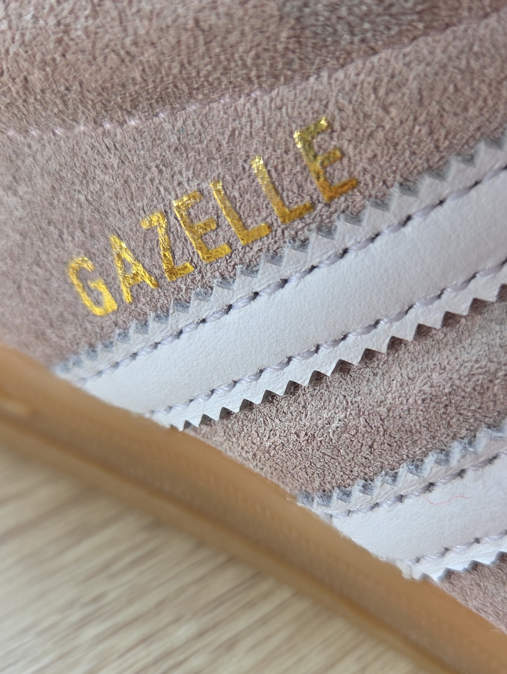 adidas Gazelle Women’s Pink Suede Sneakers - Picture 4 of 11
